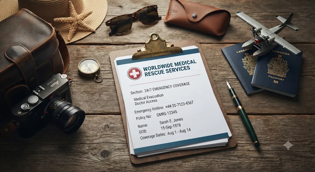 Medical assistance while travelling
