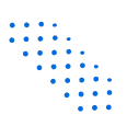 Decorative dotted square pattern